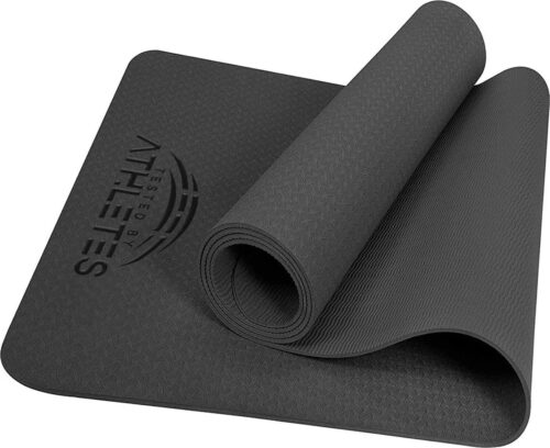 Tested by Athletes - Yoga Mat - Fitness Mat- Yoga Mat anti-slip - Eco Friendly - Yoga Mat dik 0.6mm