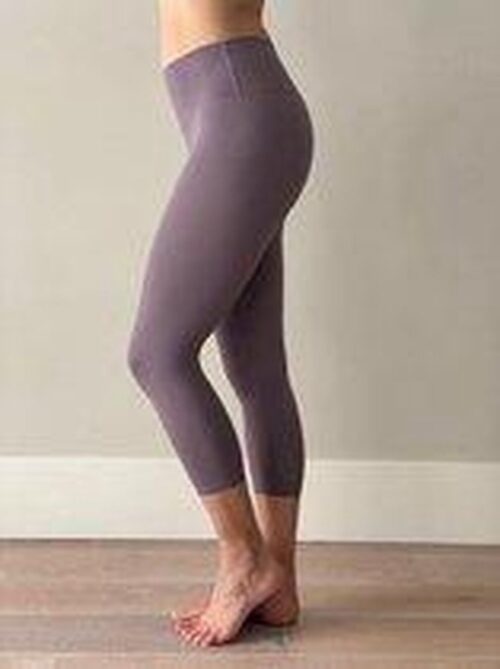 Ultimate Fit Fitnesslegging - High-Waisted Sportlegging 7/8 Sport / Yoga legging oud lila