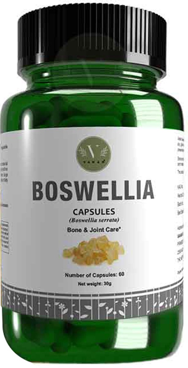 Vanan Boswellia - Botten en gewrichten - Vegan voedingssupplement - Ayurvedisch - 60 capsules