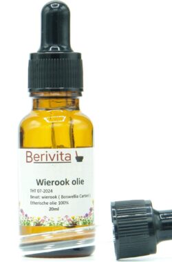 Wierook Olie – Frankincense 100% 20ml Pipetfles – Etherische Wierookolie van Boswellia Carteri – Olibanum