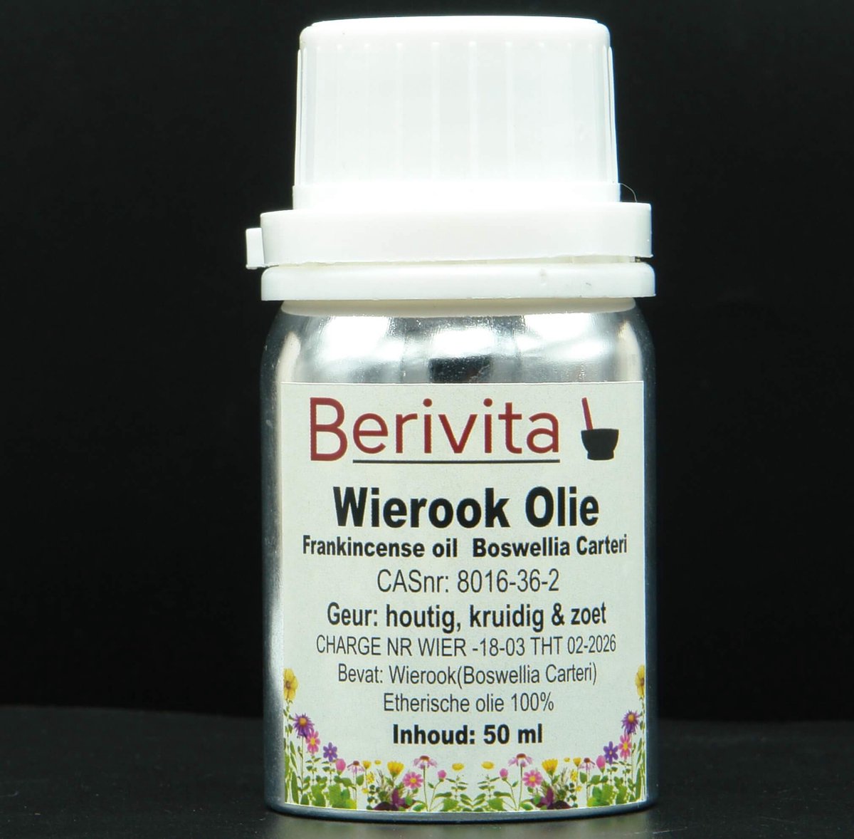 Wierook Olie - Frankincense 100% 50ml - Etherische Wierookolie van Boswellia Carteri - Olibanum
