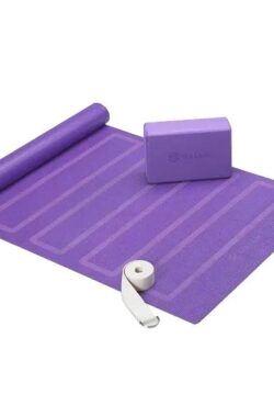 Yoga set – Gaiam Beginners kit – Paars