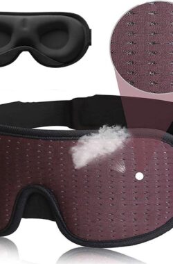 Zenzleep – Traagschuim Slaapmasker – 100% licht blokkerend – Zeer comfortabel – One Size