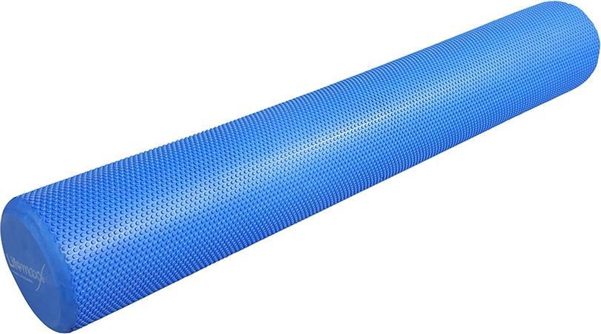 EVA foam roller 15x90 cm, blauw