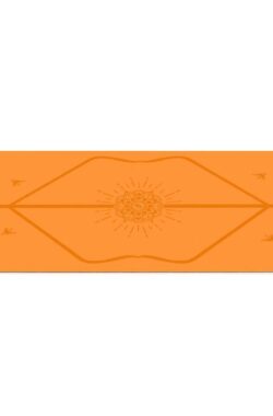 Liforme Happiness Yoga mat oranje (Inclusief draagtas)
