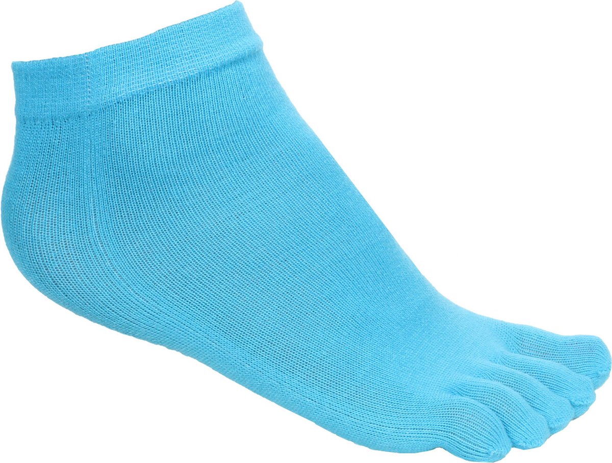 Merco - Grippy S1 Yoga Pilates teen sokken - Grip pads - Blauw