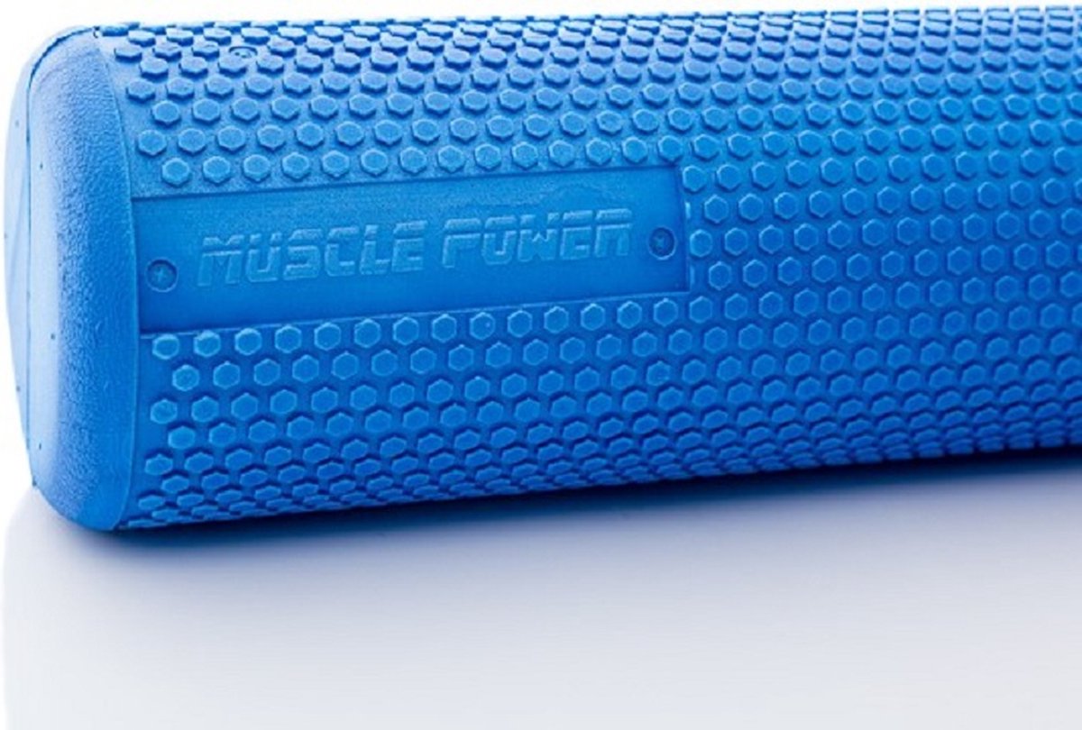 Muscle Power Foamroller XL - Blauw