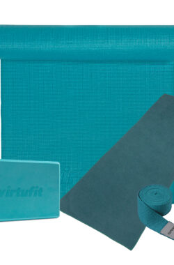 VirtuFit Premium Yoga Kit – 4-Delig – Ocean Green