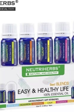 Neutriherbs® Etherische Olien – Aroma olie – Geurverspreider – Aromadiffuser – Cadeau Set