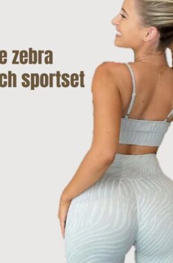 Sportchic – Sportoutfit – Sportkleding Set Dames – Squat proof – Fitness legging + Sport BH – Yoga Kleding – Sport Top – Fitness Legging – Fitness Kleding Set Voor Dames – Groen -S