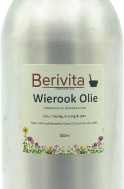 Wierook Olie – Frankincense 100% 500ml – Etherische Wierookolie van Boswellia Carteri – Olibanum