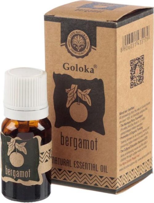 Goloka Bergamot Natuurlijke Etherische Olie 10ml