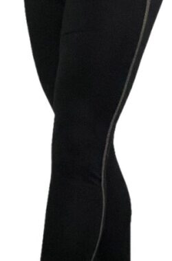 Namastae® Zwarte legging | Yoga legging dames | Yoga broek dames | Cross over legging | Ankle length | Zwart/Taupe | Maat 42 | Maat XL
