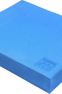 Orange Gym Core fit & Twist Balance Board – 38×32.5×6 cm – Balanstrainer – Twisttrainer – Balans Wiebel bord – Balansplank – Fitness Focus Training Stabiliteit – Kerntraining – Yoga, Pilates – Blauw