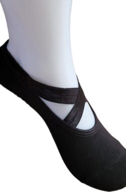 Yoga sokken antislip dames – Pilates sokken – yoga kleding dames – zwart – oDaani