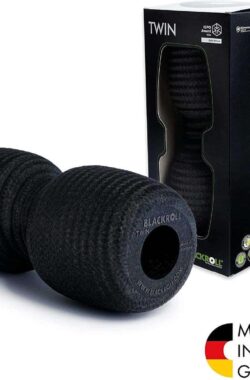 Blackroll Twin Foam Roller 30 | Black | 30 cm –