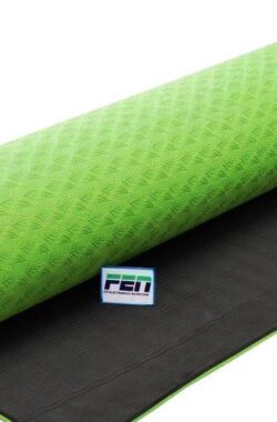 FEN Yoga Mat Groen – fitness mat – extra dik – geschikt voor yoga, crossfit, fitness en hometraining