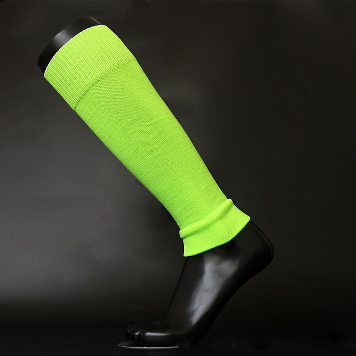 Knaak - Voetloze sokken - Footless Socks - Voetbal - Sport - Neon Groen