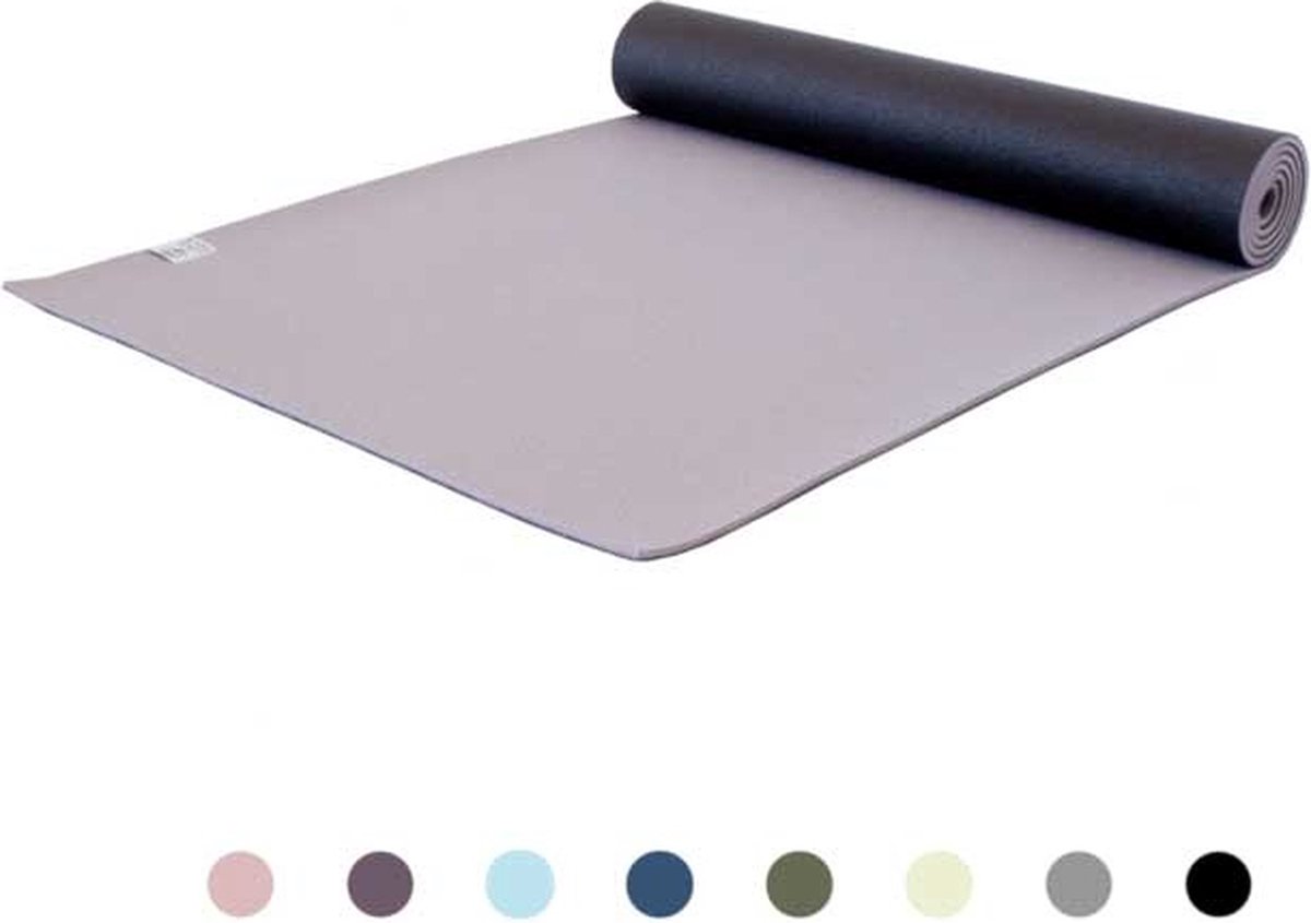 Love Generation ● Premium Yoga Mat ● 6mm dik ● Enlightening Grey