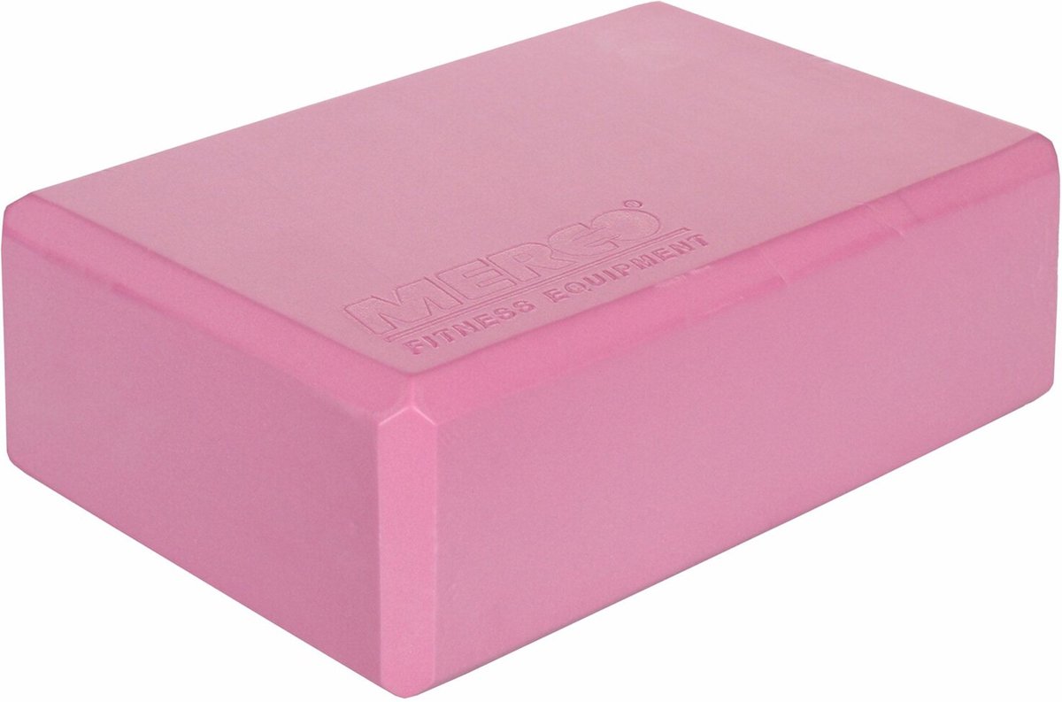 Merco - Yoga Blok 7.50 cm dik - Pink