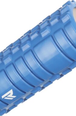Rockerz Foam Roller – Triggerpoint Massage – Fitness Roller – Afmeting: 33cm – Kleur: Blauw