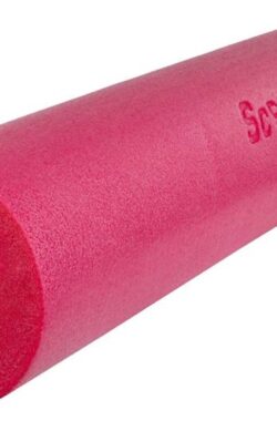 ScSPORTS® Yoga roller – Foam roller – 90 x 15 cm – Roze – Pilates rol