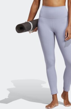 adidas Performance adidas Yoga Studio 7/8 Legging – Dames – Paars – M