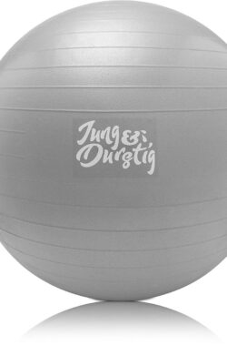 gymnastiekbal incl. luchtpomp | yogabal BPA-vrij pilatesbal tot 150 kg belastbaar zitbal 65 cm 75 cm fitnessbal voor thuis trainingsbal