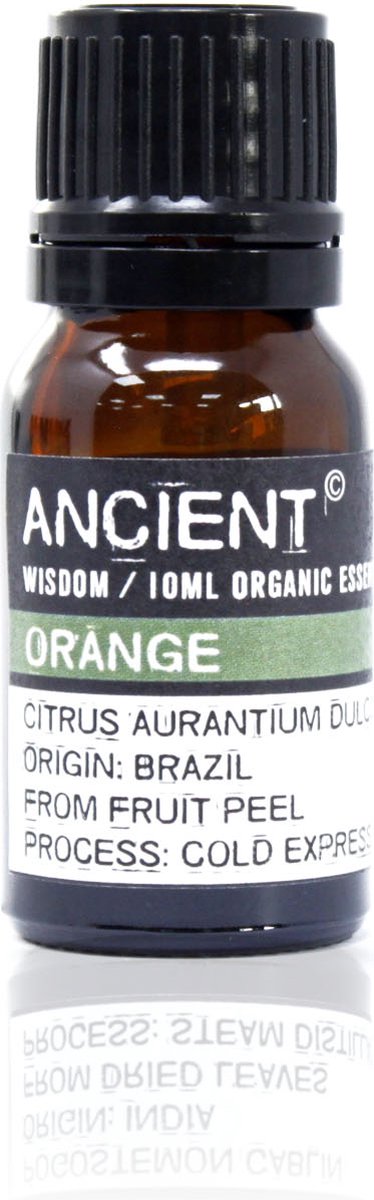 Biologische Etherische Olie Sinaasappel - 10ml - Essentiële Oliën Aromatherapie