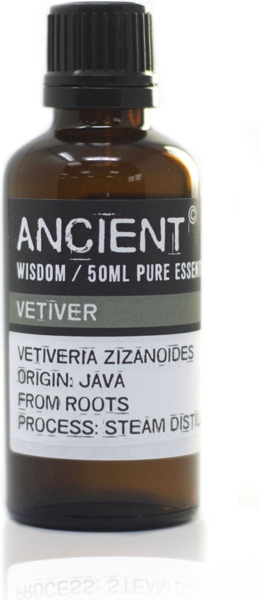 Etherische Olie Vetiver - 50ml - Essentiële Oliën Aromatherapie