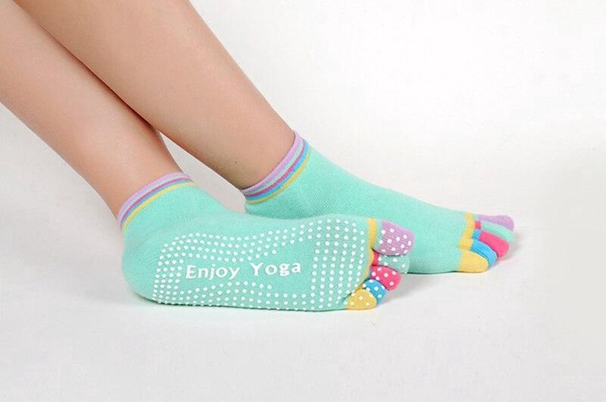 Finnacle - "Ademende, anti-slip sokken voor tieners - perfect voor sport, fitness, pilates en yoga"