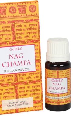 Goloka Nag Champa – Eterische olie – Flesje 10 ml