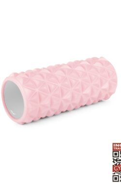 Gymstick Vivid Tube Roller – 33 cm – Roze – Met Online Trainingsvideo’s
