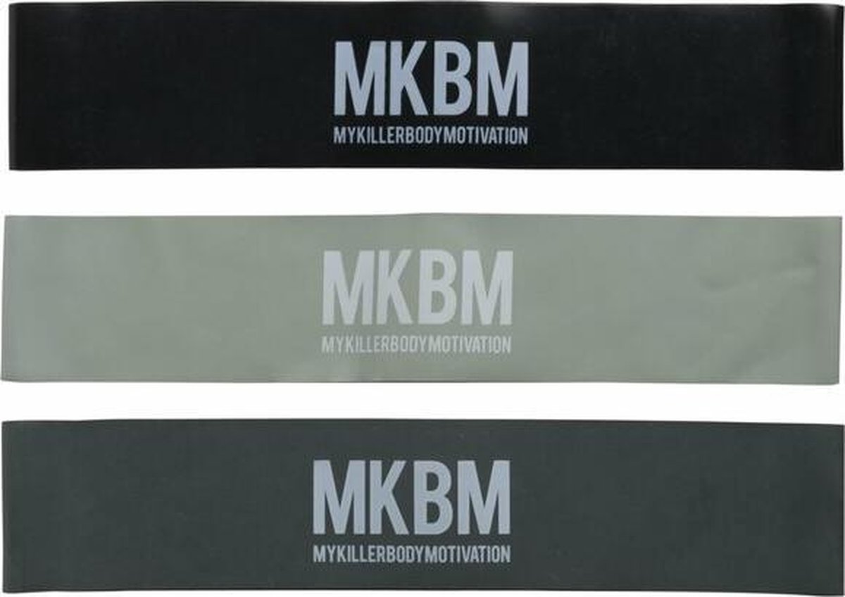 MKBM - Weerstandsbanden -Latex weerstandsbanden van Fajah Lourens - set van 3 stuks