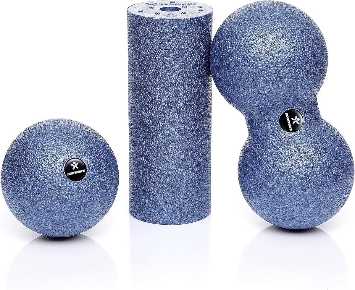 Mini-dashboardset Mini-dashboardrol 15 x 6 cm (L x D) bal 8 cm (diameter) en Duo Ball 8 cm (diameter) in set, blauw