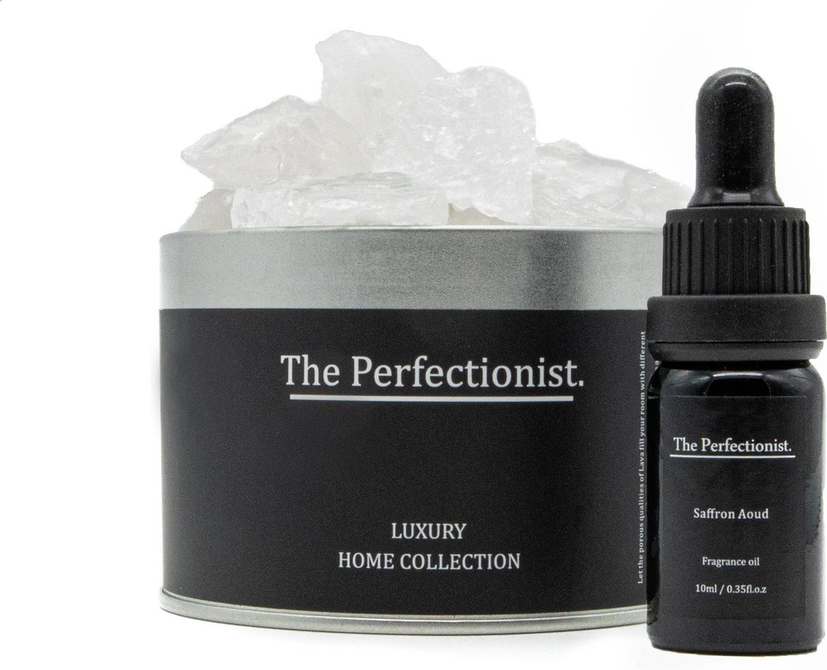 The Perfectionist. - Aroma Diffuser - Saffron Aoud - Essentiële Olie - Collectie Mini's - Uniek Product