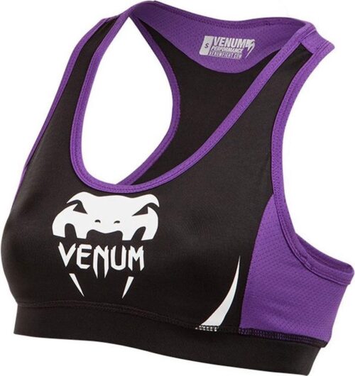 Venum Body Fit Top - zwart/paars-XS