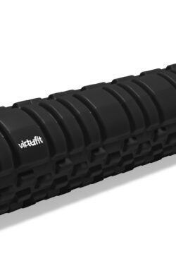 VirtuFit Grid Foam Roller – Massage roller – 62 cm – Zwart