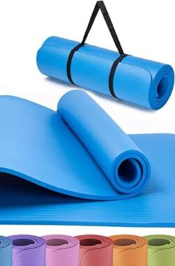 Yoga Mat Extra Dik – Fitness Mat Extra Dik – Blauw