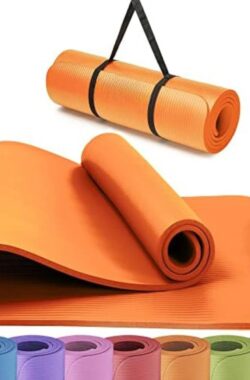 Yoga Mat Extra Dik – Fitness Mat Extra Dik – Oranje