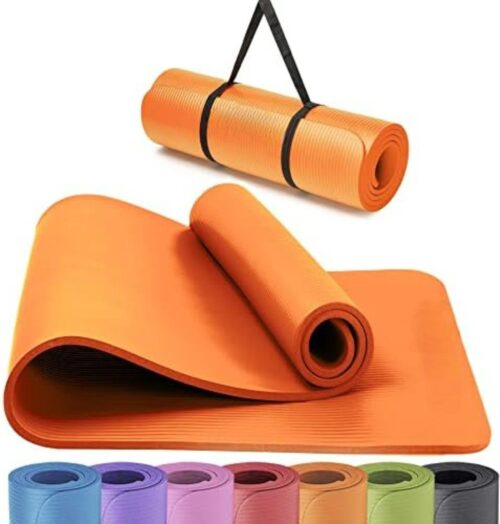 Yoga Mat Extra Dik - Fitness Mat Extra Dik - Oranje