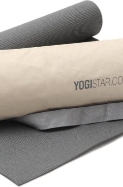 Yoga-Set Starter Edition (Yoga mat + yoga zak) graphit Fitnessmat YOGISTAR
