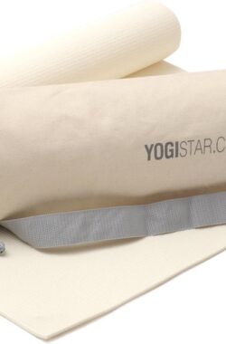Yoga-Set Starter Edition (Yoga mat + yoga zak) white Fitnessmat YOGISTAR