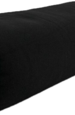 ZENZES® rechthoekige bolster 60x25x15cm black