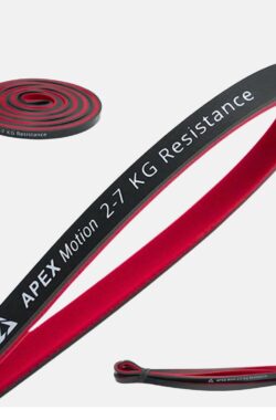 APEX Motion Premium Resistance Bands 2-7 KG – Weerstandsbanden – Powerbands – Tweelaags – 100% Natuurlijk Latex & Huidveilig