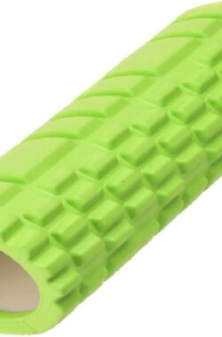 Fitness roller – Foam roller – Yoga massage roller – Yoga roller – EVA – Groen – 45cm