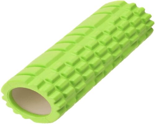 Fitness roller - Foam roller - Yoga massage roller - Yoga roller - EVA - Groen - 45cm