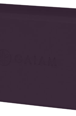 Gaiam Yoga Blok – Midnight Plum