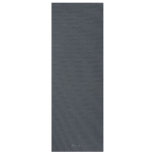 Gaiam Yoga Mat - Folkstone Grey - 4 mm