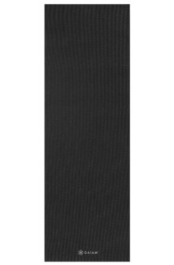 Gaiam Yoga Mat – Zwart – 4 mm